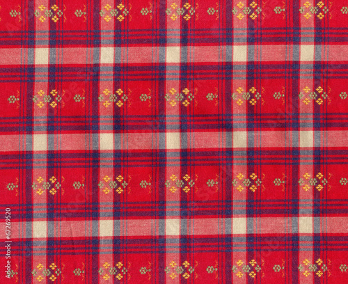 Vibrant textile pattern