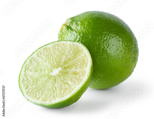 Juicy fragrant lime