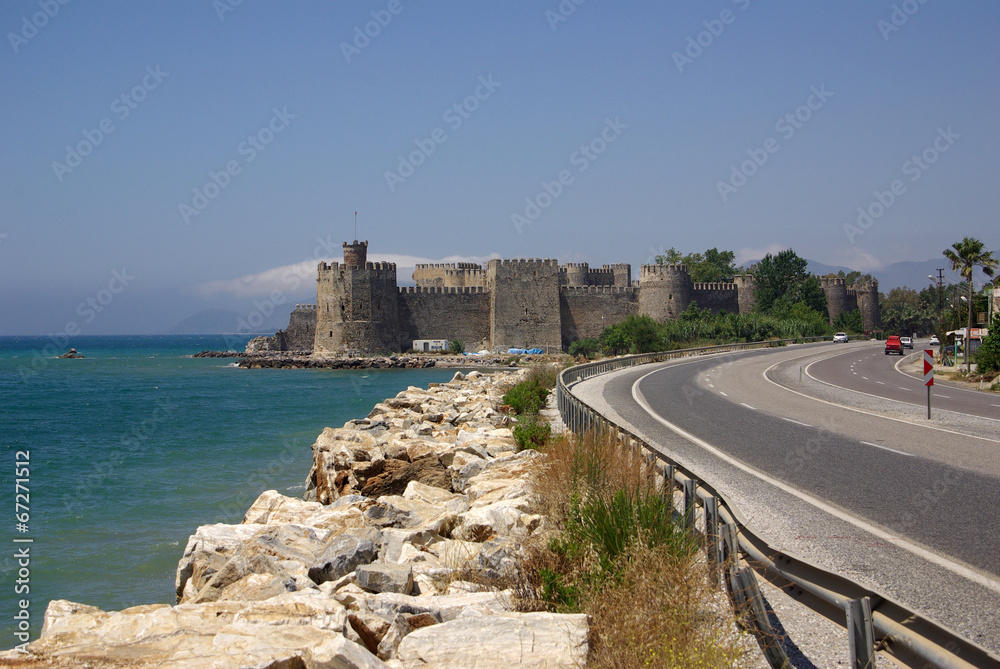 Mamure fortress in Turkey