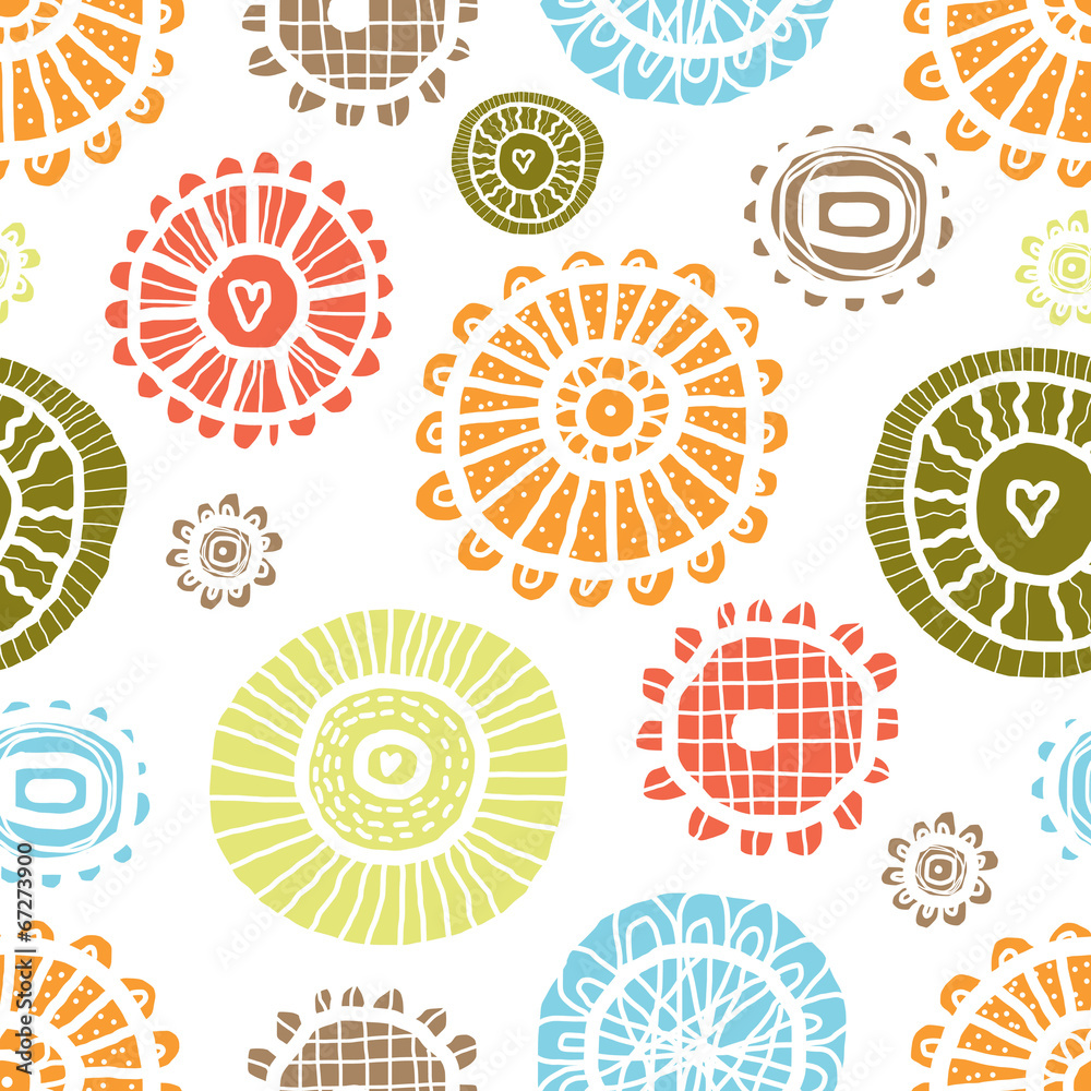 Ornate seamless pattern. Ornate seamless pattern.
