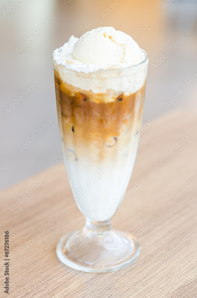 Iced coffee Iced coffee