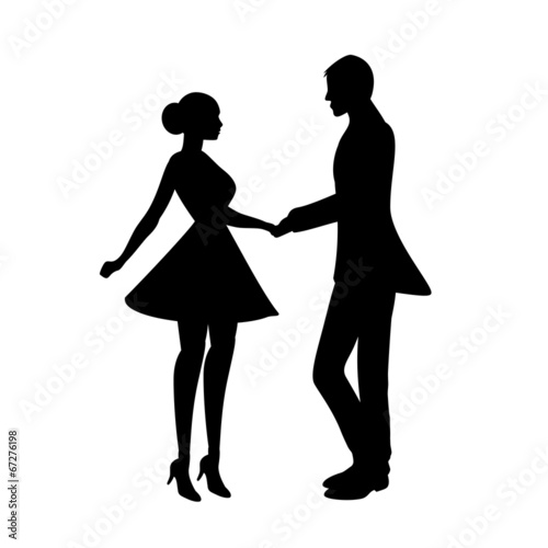 Dancing couple