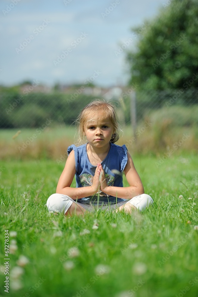Fototapeta premium Yoga Time