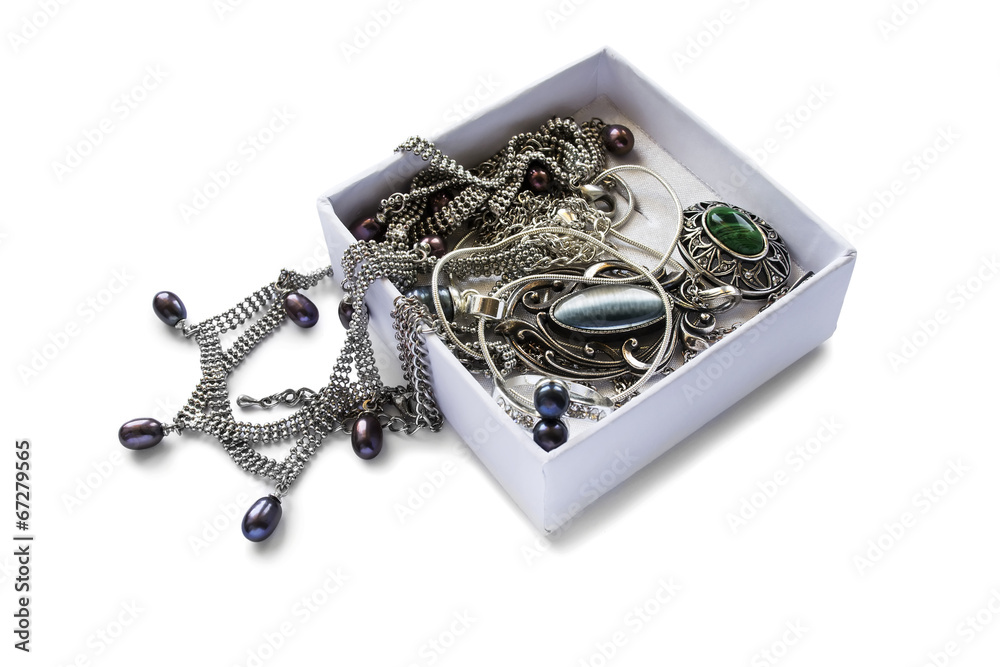 Fototapeta premium Jewels in a box