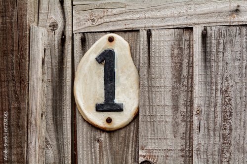 Number one