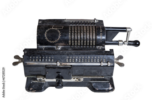 mechanical adding machine