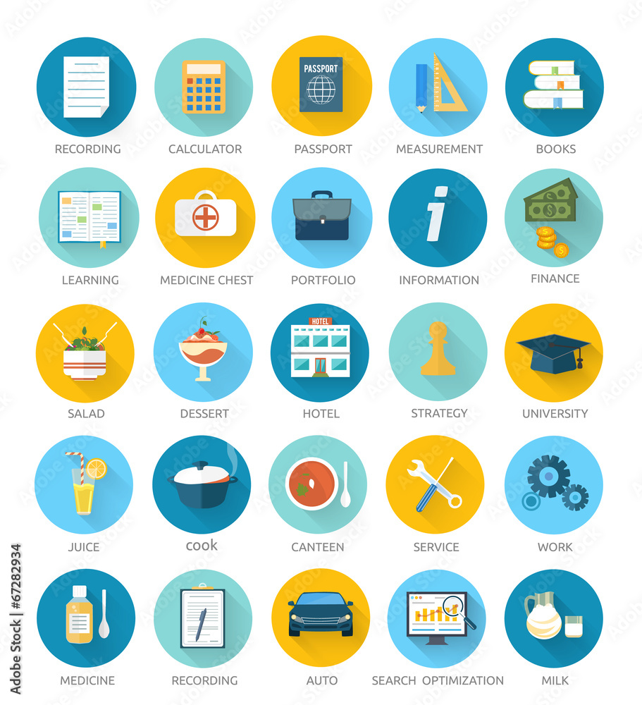 Set for web and mobile applications Set for web and mobile applications
