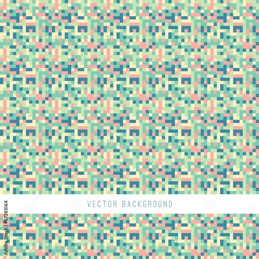 Fototapeta premium Abstract Pixel Background