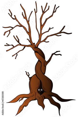blattloser Baum