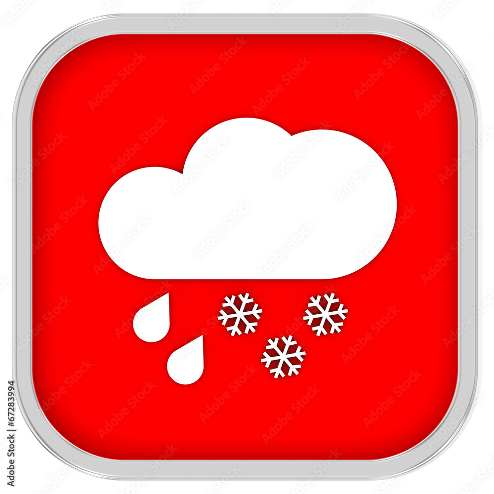 Mainly cloudy with considerable amount of rain and snow sign Mainly cloudy with considerable amount of rain and snow sign
