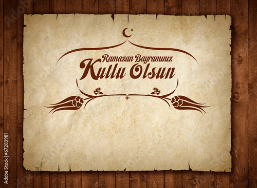 bayram kutlaması