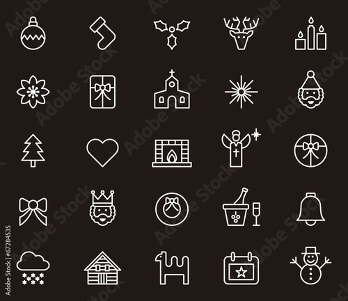 Christmas icons