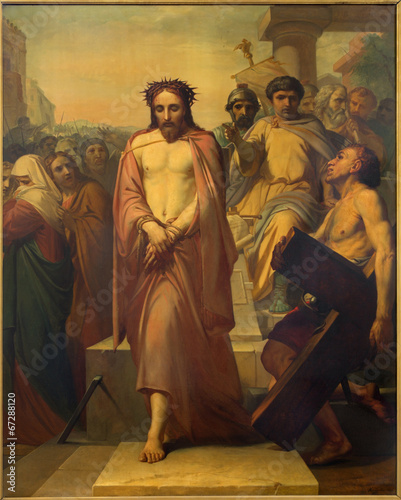 Brussels - Jesus for Pilate in Notre Dame de la Chapelle