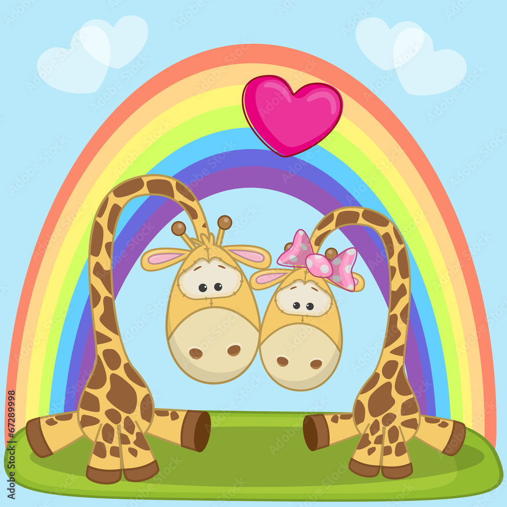 Lovers Giraffe Lovers Giraffe