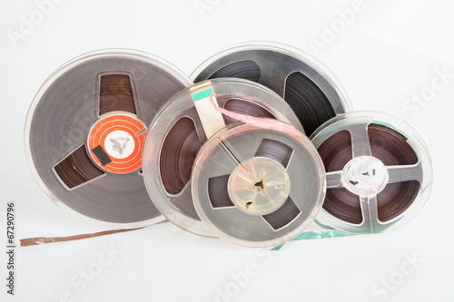 audio magetic reel tape photo