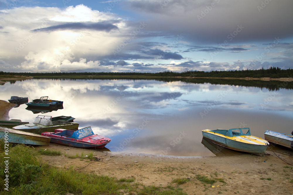 Fototapeta premium nature of Siberia
