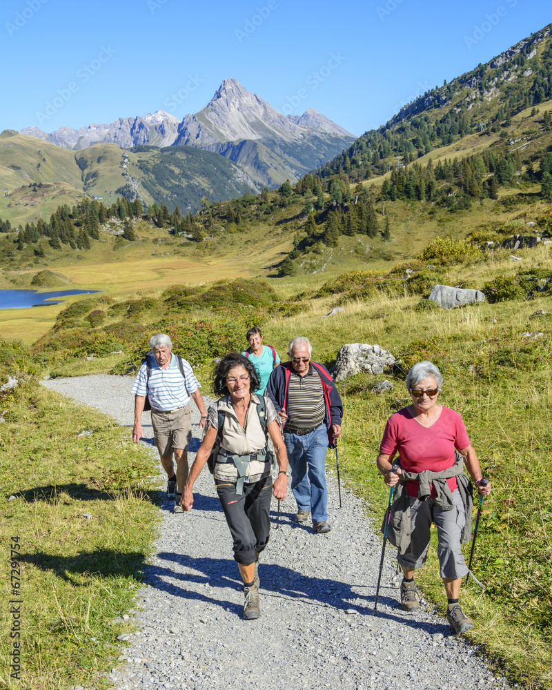 Bergwandern in Vorarlberg