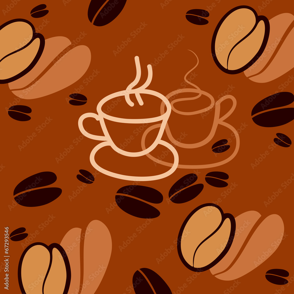 Obraz premium Coffee composition