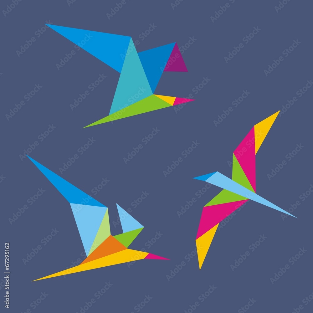 Naklejka premium птица