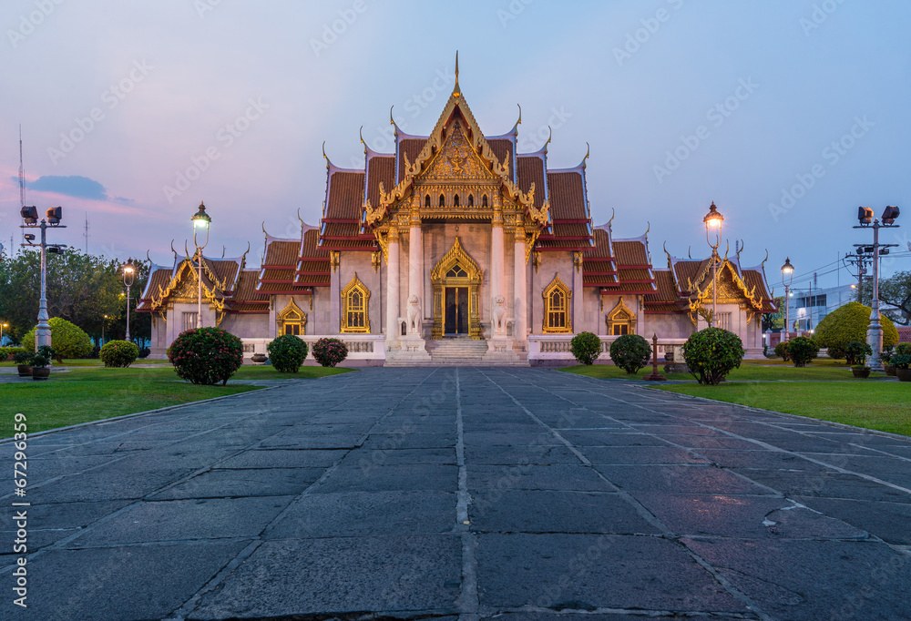 The Marble Temple, Wat Benchamabopitr Dusitvanaram Bangkok THAIL