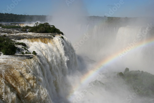 Fototapeta Naklejka Na Ścianę i Meble -  Iguazu Falls, Brazil and Argentina