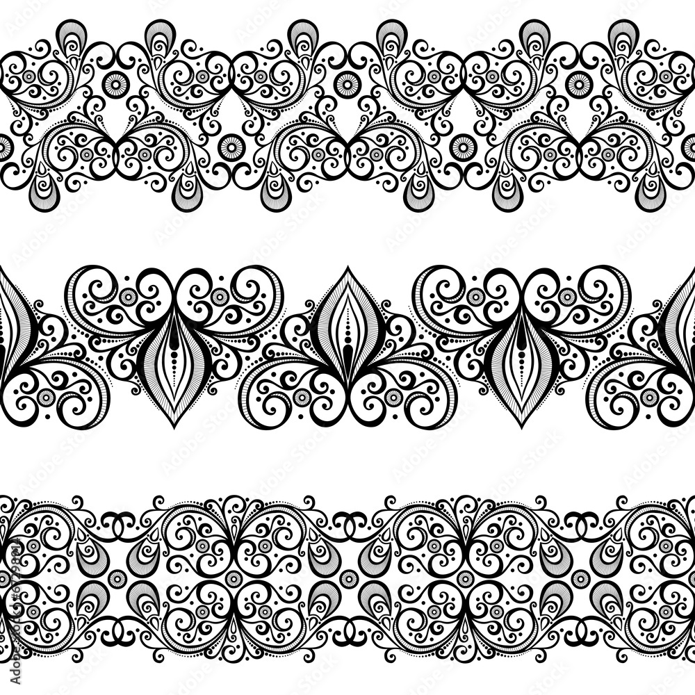 Decorative Abstract Frame, Ornament (Vector).