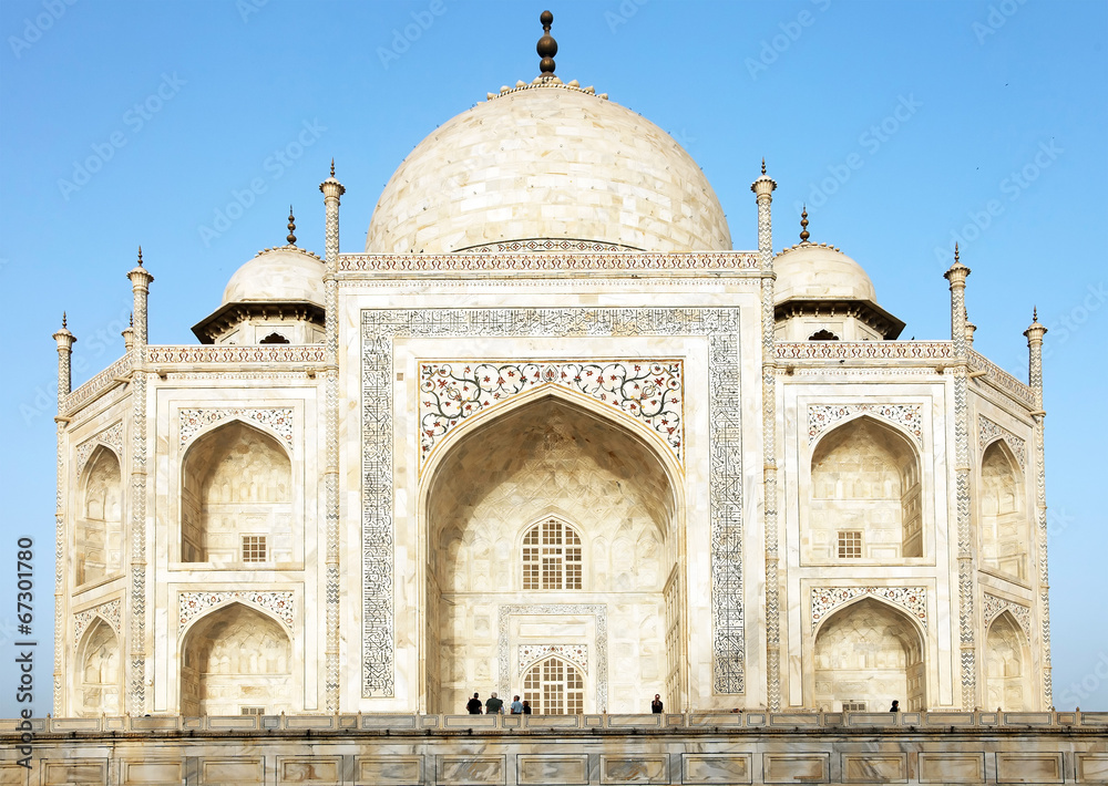 Taj Mahal in India, Agra, Uttar Pradesh, Asia