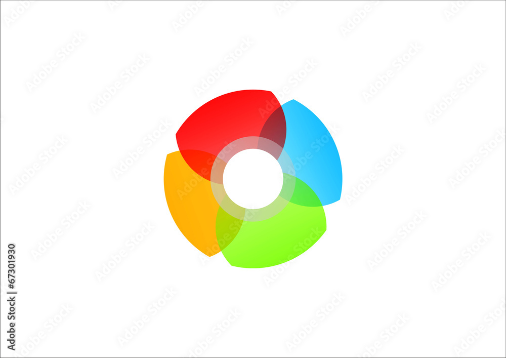 circle finance sucsess business logo vector circle finance sucsess business logo vector