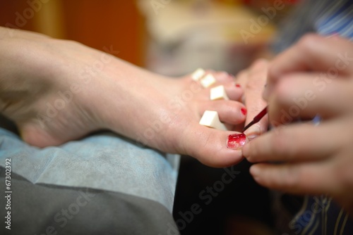 Technical execution of classical pedicure