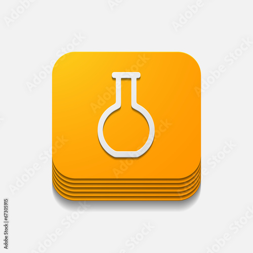 square button: tube