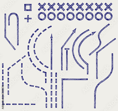 Parts and plan for the soccer game