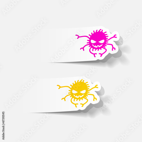 realistic design element: spider