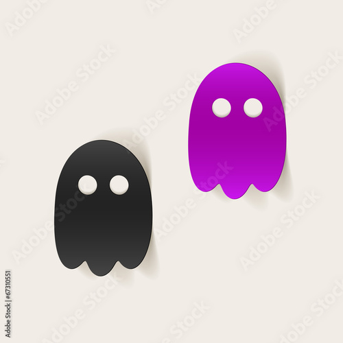 realistic design element: ghost