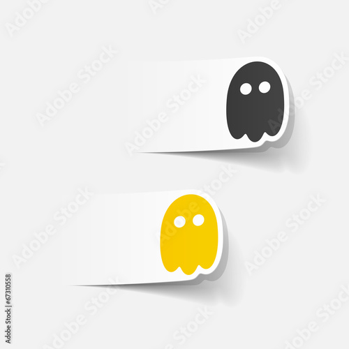realistic design element: ghost