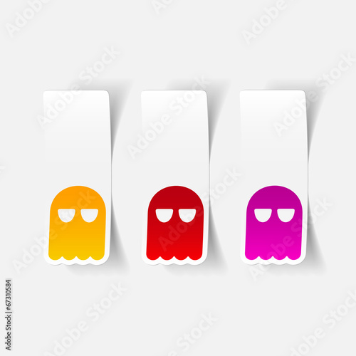 realistic design element: ghost