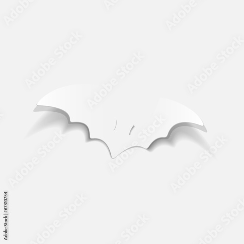 realistic design element: bat