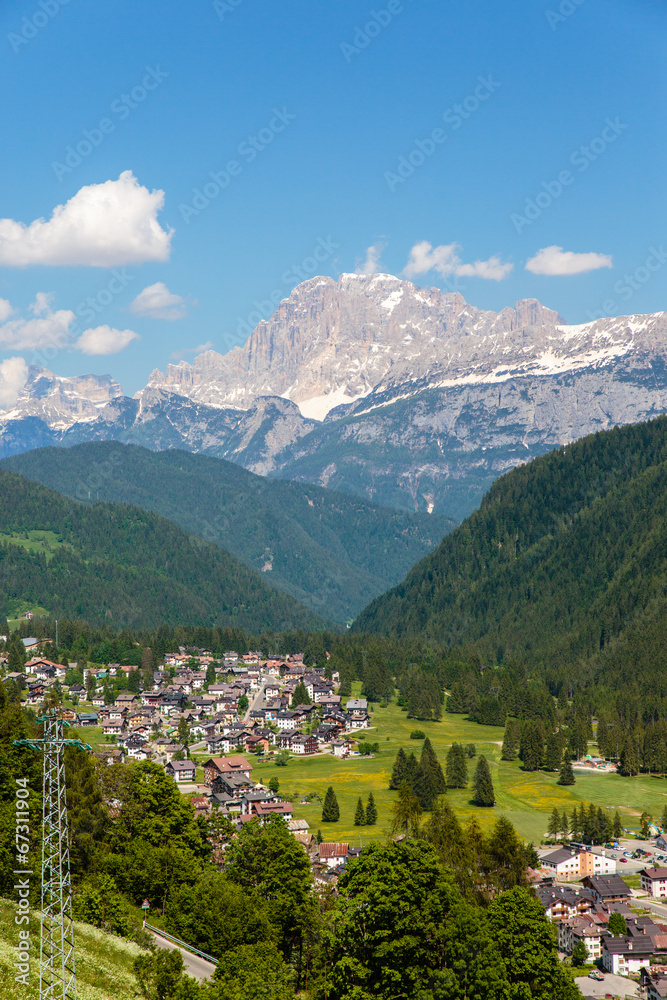 Falcado Alto, Dolomieten, Italië