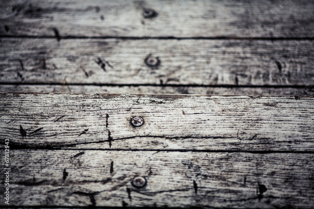 Obraz premium Old grey wooden background