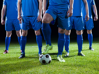 soccer players team
