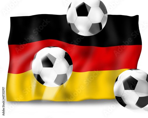 Football Soccer Flag Design