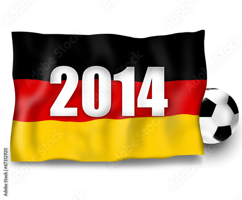 Football Soccer Flag Design