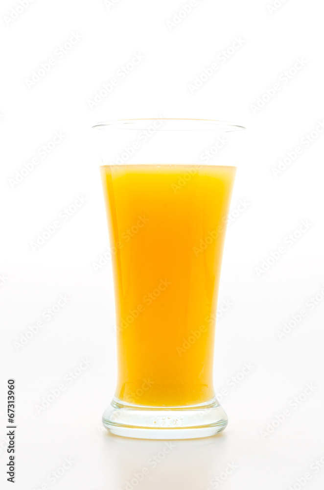 Orange juice glass Orange juice glass