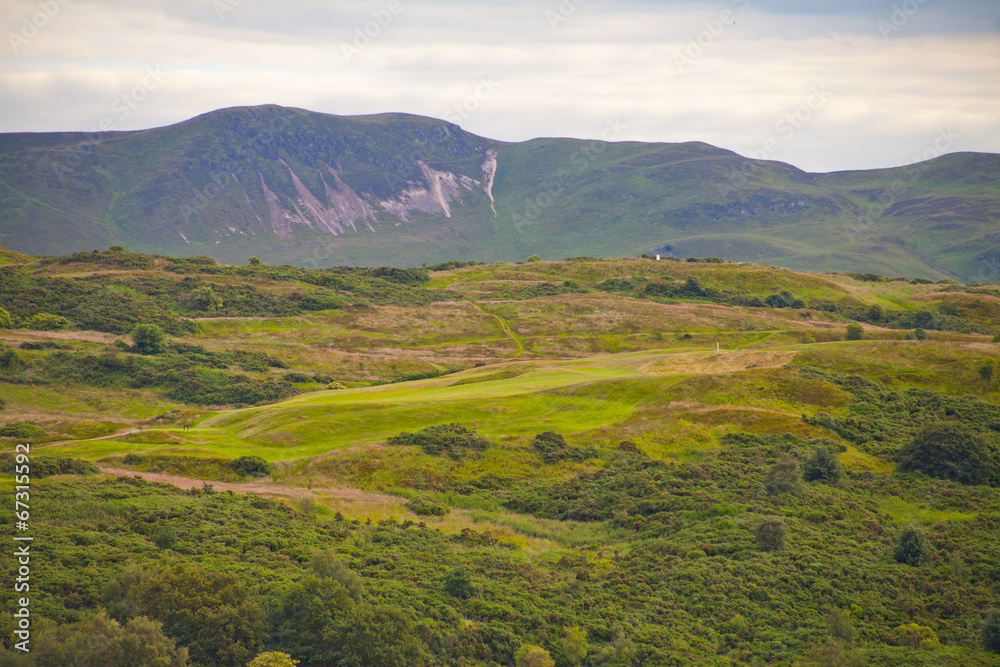Fototapeta premium Edynburg Pentland Hills