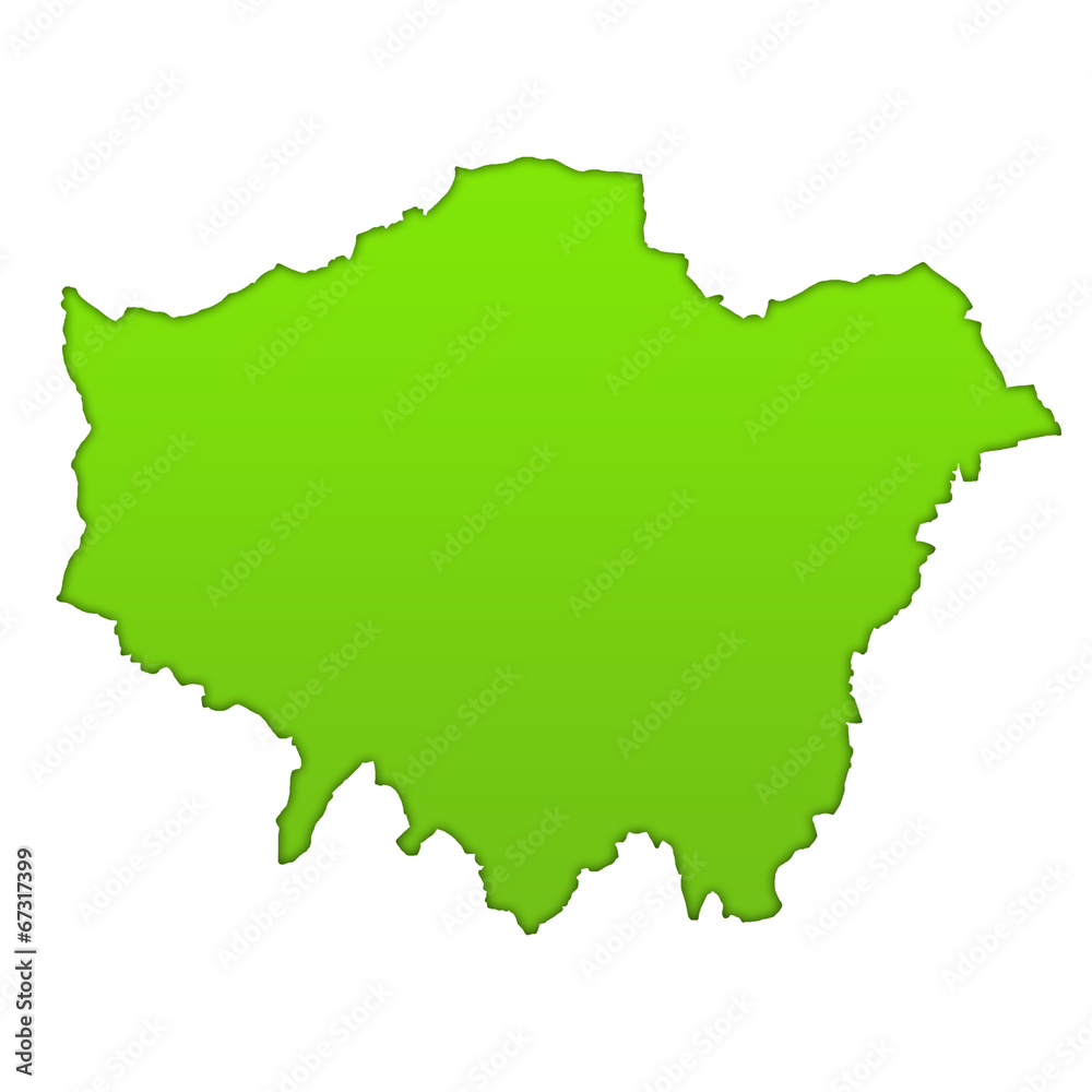 London country icon map