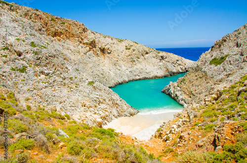 Crete Bay - Beautiful isolated Bay in the southern of crete