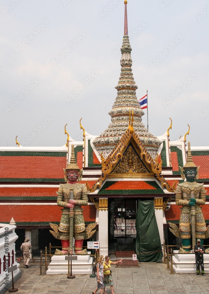 jade buddha temple in bangkok,thailand