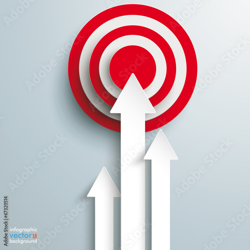 3 Arrows Red Target