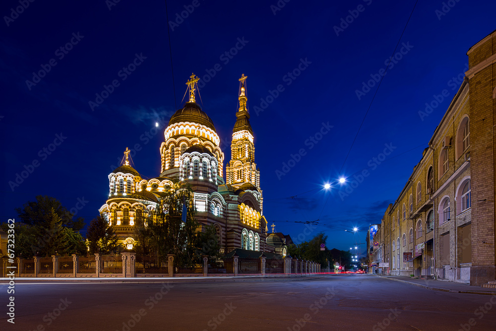 Blagoveshensky cathedral in Kharkov, Ukraine Blagoveshensky cathedral in Kharkov, Ukraine