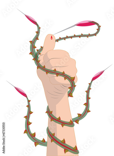 Abstraction blood sampling.