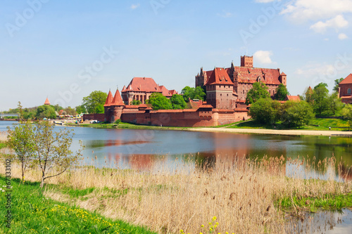 Malbork castle, Pomerania region, Poland